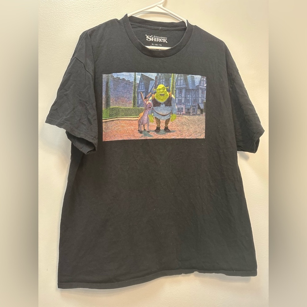 Shrek Graphic Black T-Shirt